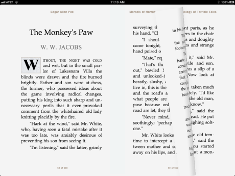 Screenshot of iBooks Cleaned Theme